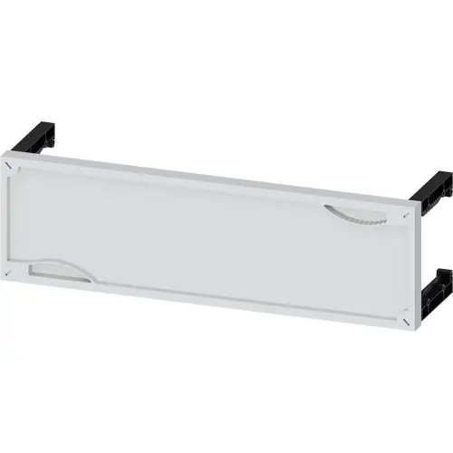 Heißes Angebot Leerfeldabdeckungs-Einbausatz, mit Stützer, Kunststoff, (B x H) 500 x 150 mm, lichtgrau, für ALPHA 400/630 DIN, 8GK4501-1KK22