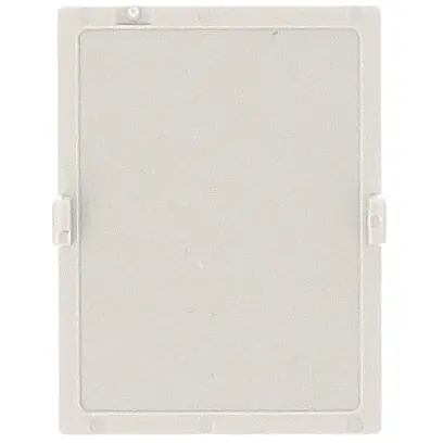 Abdeckung, DIN 2, flach, ABS/PC, (L x B x H) 42 x 32 x 2 mm, grau, für DIN-Schienen-Gehäuse, 1597D2MPH Direkt Vom Hersteller