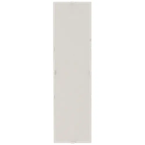 Versand Am Gleichen Tag Abdeckung, DIN 9, flach, ABS/PC, (L x B x H) 155 x 42 x 2 mm, grau, für DIN-Schienen-Gehäuse, 1597D9MPH