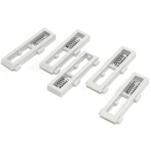 Tragschienenhalter, DIN 1, PPO, (L x B x H) 32 x 11 x 20 mm, schwarz, für DIN-Schienen-Gehäuse, 1597DINCLIP1M Saisonangebot