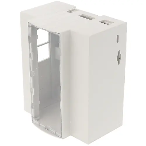 Neue Ware DIN-Schienengehäuse, ABS/PC, (L x B x H) 90 x 106 x 62 mm, grau, für RASPBERRY PI 3, 1597KIT6MPI3