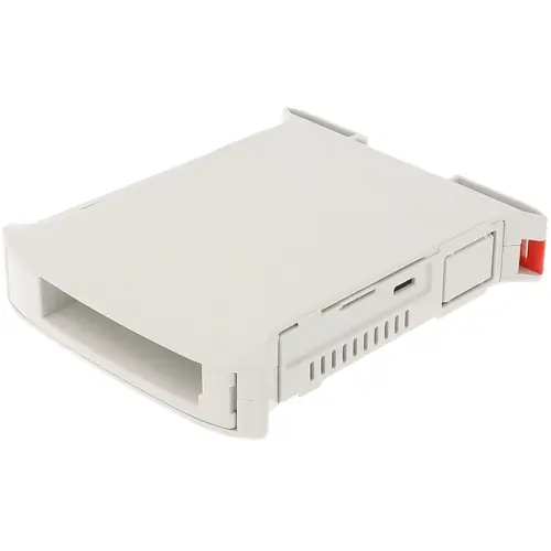 Direkt Vom Hersteller DIN-Schienengehäuse, ABS/PC, (L x B x H) 119 x 101 x 23 mm, grau, für RASPBERRY PI B+, 1597KITRBPI