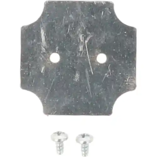 Montageplatte, flach, Verzinkter Stahl, (L x B x H) 41 x 40 x 1.61 mm, metall, für Flanschgehäuse 1555A, 1555AFPL Bestpreis