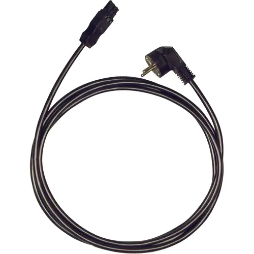 Netzanschlussleitung, (L) 3000 mm, schwarz, 640-044-05 Sonderaktion