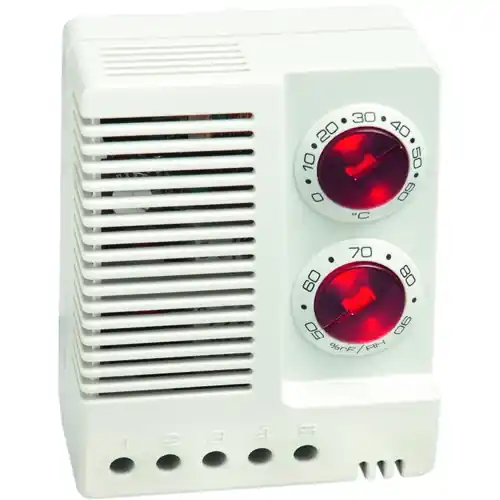 Meistverkauft Luftfeuchteregler, Kunststoff, (B x H x T) 60 x 77 x 43 mm, lichtgrau, 01230.0-00