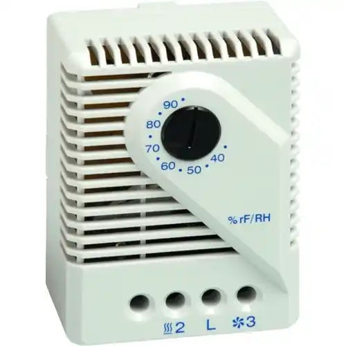 Luftfeuchteregler, 35-95 % rF, Kunststoff, (B x H x T) 50 x 67 x 38 mm, lichtgrau, 01220.0-00 Meistverkauft