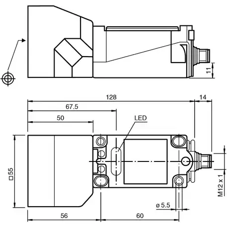 Induktiver Sensor, PNP, Aufbaumontage, nicht bündig, 1 Schließer, 10 mA, 089883 Direkt Vom Hersteller