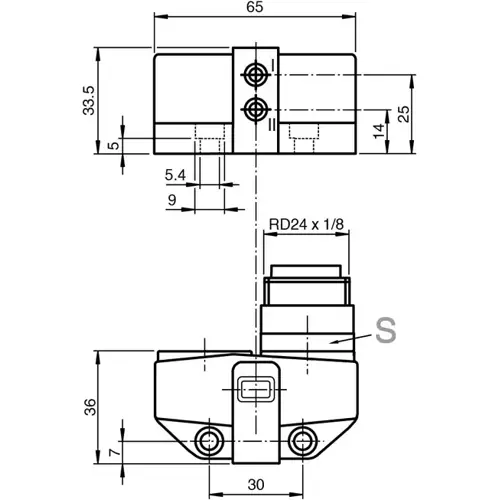 Induktiver Sensor, 4-Draht, Aufbaumontage, bündig, 2 Schließer, 282687 Bestseller