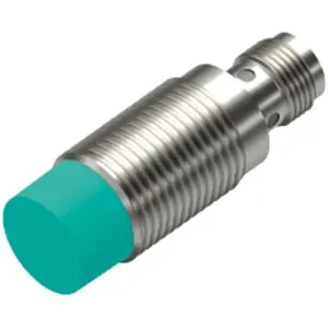 Abverkauf Induktiver Sensor, PNP, Einbaumontage M18, nicht bündig, 1 Schließer, 10 mA, 326161-0204