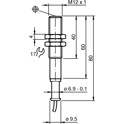 Sale Induktiver Sensor, 2-Draht, Einbaumontage, bündig, 1 Öffner, 70133239