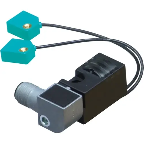 Aktuell Induktives Abfrageset, PNP, Einbaumontage M12, 2 Schließer, 30 V (DC), 100 mA, 216666