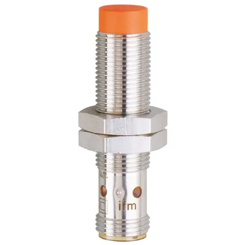 Induktiver Sensor, PNP, Einbaumontage M12, nicht bündig, 1 Schließer, 30 V (DC), 100 mA, IFS205 Geprüft