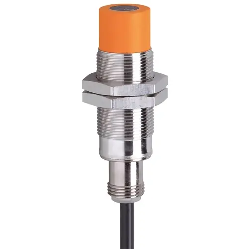 Kracherpreis Induktiver Sensor, NPN, Einbaumontage M18, nicht bündig, 1 Schließer, 30 V (DC), 100 mA, IG7107