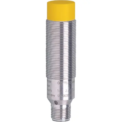 Saisonangebot Induktiver Sicherheitssensor, PNP, Einbaumontage M18, nicht bündig, 2 OSSD, 30 V (DC), 100 mA, GG711S