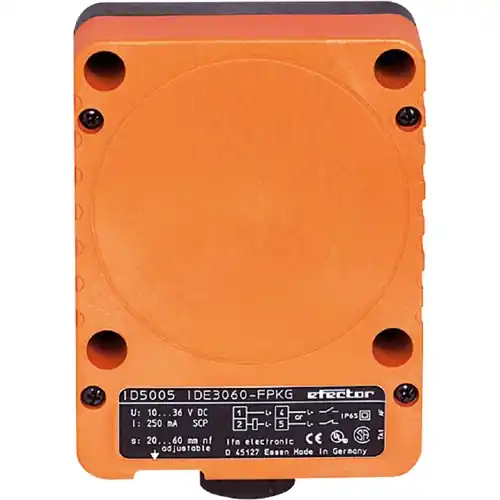 Induktiver Sensor, PNP, Einbaumontage, nicht bündig, 1 Schließer + 1 Öffner, 36 V (DC), 250 mA, ID5005 Echt