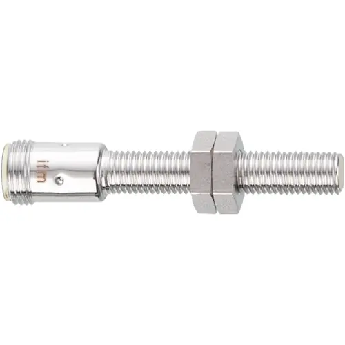Induktiver Sensor, PNP, Einbaumontage M8, bündig, 1 Schließer, 30 V (DC), 100 mA, IE5215 Nur Heute