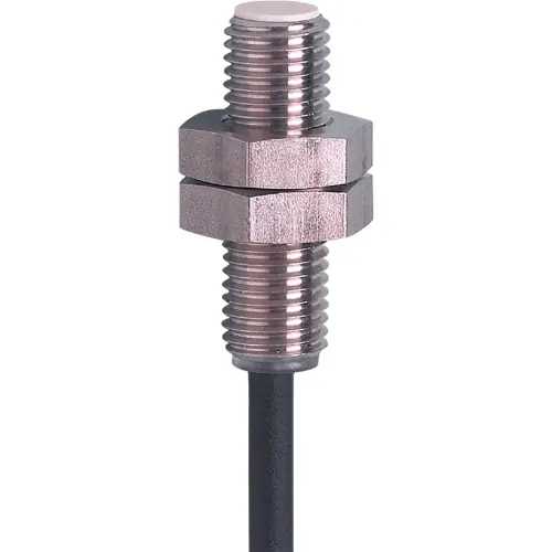 Induktiver Sensor, PNP, Einbaumontage M8, bündig, 1 Schließer, 30 V (DC), 100 mA, IE5368 Aktuell