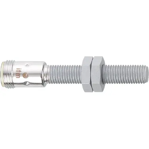 Induktiver Sensor, NPN, Einbaumontage M8, bündig, 1 Schließer, 30 V (DC), 100 mA, IER201 Zertifiziert