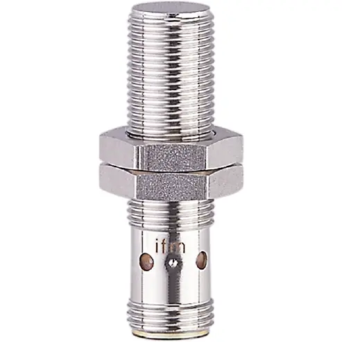 Neue Kollektion Induktiver Sensor, PNP, Einbaumontage M12, bündig, 1 Schließer, 30 V (DC), 100 mA, IF508A