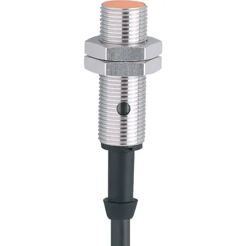Induktiver Sensor, PNP, Einbaumontage M12, bündig, 1 Schließer, 36 V (DC), 150 mA, IF5188 Sofort Bestellen