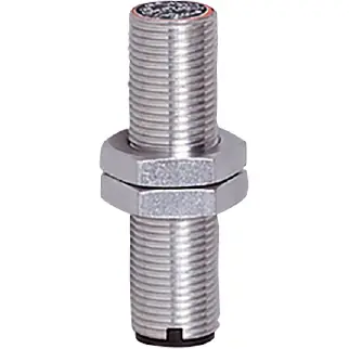 Induktiver Sensor, PNP, Einbaumontage M12, bündig, 1 Schließer, 30 V (DC), 100 mA, IF5538 Abverkauf