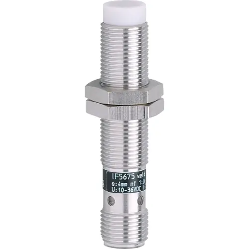 Schnäppchen Induktiver Sensor, PNP, Einbaumontage M12, nicht bündig, 1 Schließer, 36 V (DC), 250 mA, IF5675