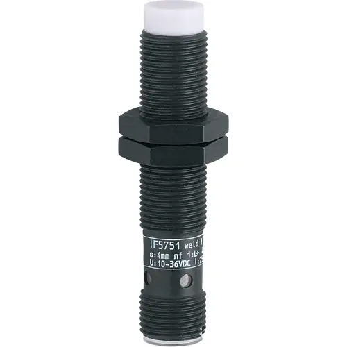 Induktiver Sensor, PNP, Einbaumontage M12, nicht bündig, 1 Schließer, 36 V (DC), 250 mA, IF5751 Ausverkauf