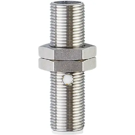 Induktiver Sensor, PNP, Einbaumontage M12, bündig, 1 Schließer, 30 V (DC), 200 mA, IF5815 Sichere Zahlung