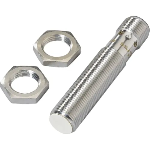 Kostenfreie Lieferung Induktiver Sensor, PNP, Einbaumontage M12, bündig, 1 Schließer, 30 V (DC), 200 mA, IF5915