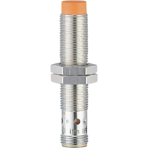 Preis Gesenkt Induktiver Sensor, mit IO-Link, Einbaumontage M12, nicht bündig, 1 Schließer + 1 Öffner, 30 V (DC), 100 mA, IF6124
