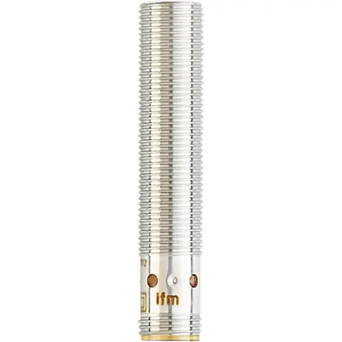 Induktiver Sensor, PNP, Einbaumontage M12, bündig, 1 Schließer, 30 V (DC), 200 mA, IFC229 Preisknaller