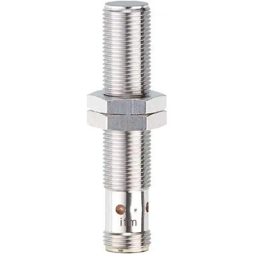 Induktiver Sensor, PNP, Einbaumontage M12, bündig, 1 Schließer, 30 V (DC), 100 mA, IFC258 Kostenloser Rückversand