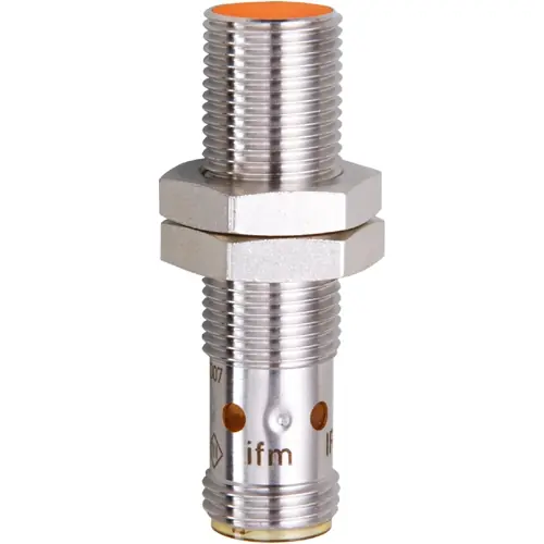 Bestpreis Induktiver Sensor, NPN, Einbaumontage M12, bündig, 1 Öffner, 30 V (DC), 100 mA, IFS262