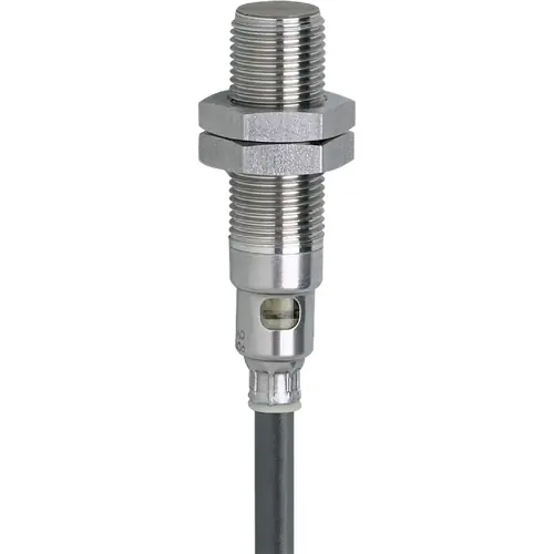 Saisonangebot Induktiver Sensor, PNP, Einbaumontage M12, bündig, 1 Schließer, 36 V (DC), 100 mA, IFT207