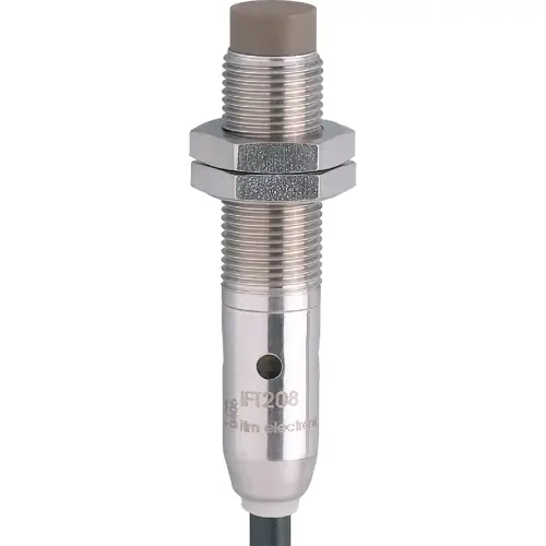 Induktiver Sensor, PNP, Einbaumontage M12, nicht bündig, 1 Schließer, 36 V (DC), 100 mA, IFT208 Schneller Versand