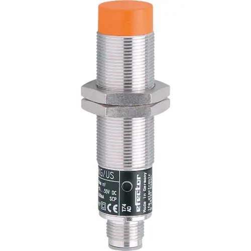 Induktiver Sensor, PNP, Einbaumontage M18, nicht bündig, 1 Schließer, 30 V (DC), 100 mA, IG5765 Neuheit