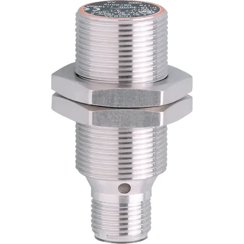 Induktiver Sensor, PNP, Einbaumontage M18, bündig, 1 Schließer, 30 V (DC), 200 mA, IG5942 Expressversand