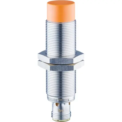 Abverkauf Induktiver Sensor, PNP/NPN, Einbaumontage M18, nicht bündig, 1 Schließer + 1 Öffner, 30 V (DC), 100 mA, IG5954