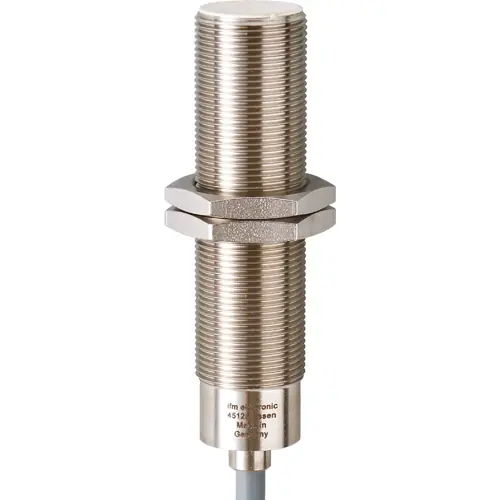 Induktiver Sensor, PNP, Einbaumontage M18, bündig, 1 Schließer, 35 V (DC), 150 mA, IG6614 Super-Preis