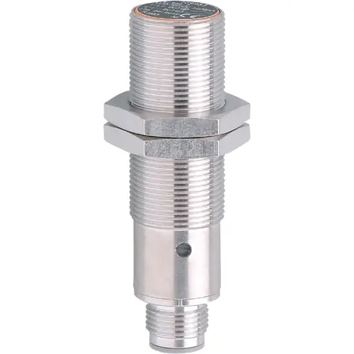 Induktiver Sensor, PNP/NPN, Einbaumontage M18, bündig, 1 Schließer, 55 V (DC), 400 mA, IG9983 Markenprodukt