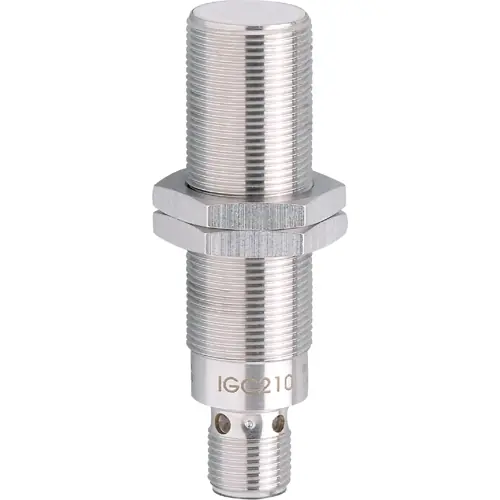 Top-Angebot Induktiver Sensor, PNP/NPN, Einbaumontage M18, bündig, 1 Schließer, 30 V (DC), 100 mA, IGC210