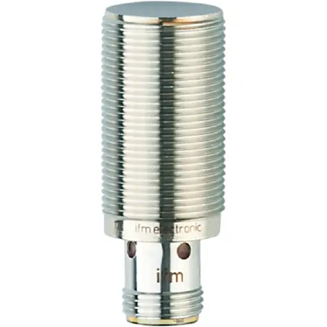 Geprüft Induktiver Sensor, PNP, Einbaumontage M18, bündig, 1 Schließer, 30 V (DC), 100 mA, IGC258