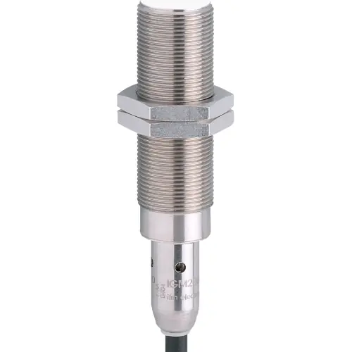 Induktiver Sensor, PNP, Einbaumontage M18, bündig, 1 Schließer, 60 V (DC), 200 mA, IGM206 Aktuell