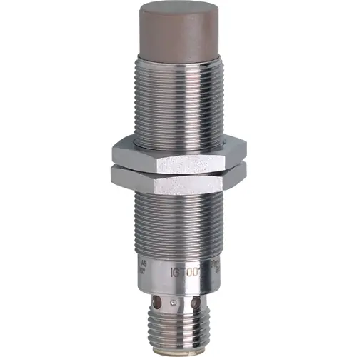 Begrenztes Angebot Induktiver Sensor, Edelstahl, Einbaumontage M18, nicht bündig, 1 Schließer, 140 V (DC), 80 mA, IGT001