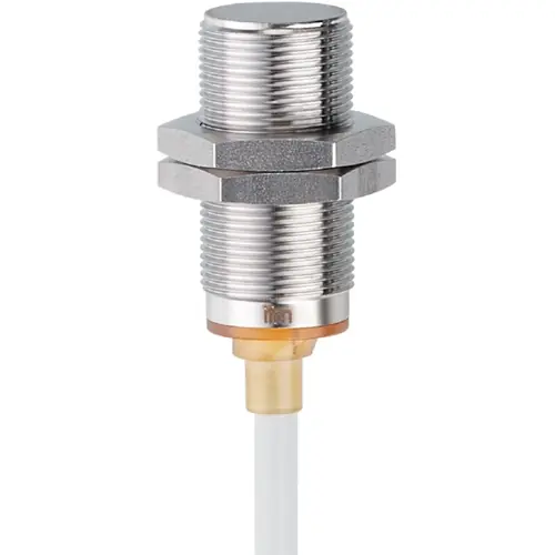 Induktiver Sensor, PNP, Einbaumontage M18, bündig, 1 Schließer, 30 V (DC), 100 mA, IGT263 Zertifiziert