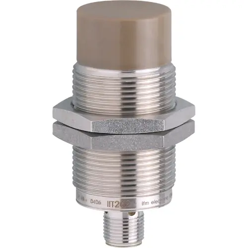 Begrenztes Angebot Induktiver Sensor, Edelstahl/PEEK, Einbaumontage M30, nicht bündig, 1 Schließer, 140 V (DC), 80 mA, IIT002