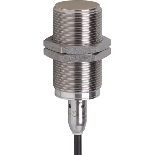 Saisonangebot Induktiver Sensor, PNP/NPN, Einbaumontage M30, bündig, 1 Schließer, 36 V (DC), 100 mA, IIT210