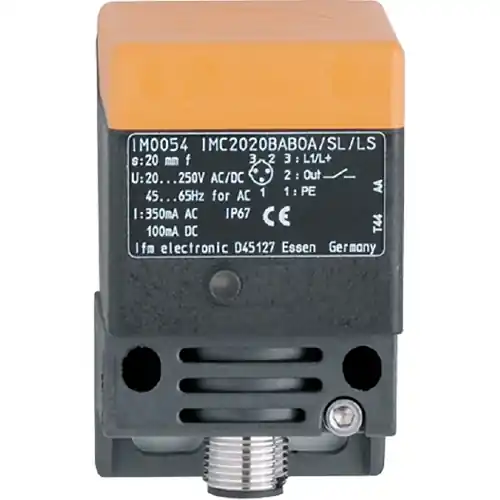 Induktiver Sensor, PPE, Einbaumontage, nicht bündig, 1 Schließer, 250 V (DC), 100 mA, IM0053 Zertifiziert