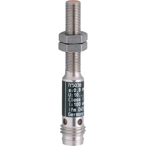 Induktiver Sensor, PNP, Einbaumontage M5, bündig, 1 Schließer, 36 V (DC), 100 mA, IY5036 Angebot