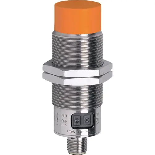 Sonderangebot Kapazitiver Sensor, PNP, IO-Link, Einbaumontage M30, nicht bündig, 1 Schließer + 1 Öffner, 30 V (DC), 100 mA, KI5087